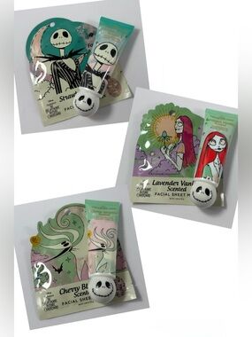 NWT-Disney The Nightmare Before Christmas 2-Piece Face Mask & Hand Cream Set